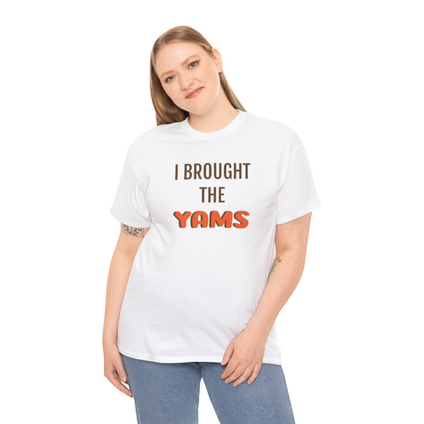 I brought the YAMS shirt--More Colors!