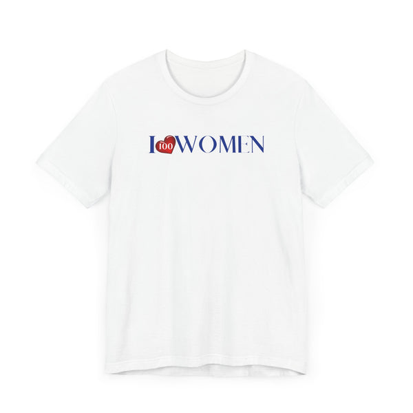 100 Women Jersey Short Sleeve Tee