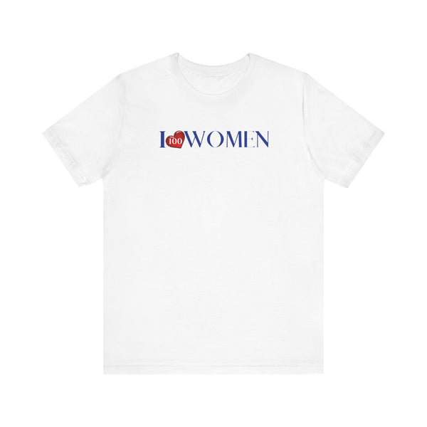 100 Women Jersey Short Sleeve Tee