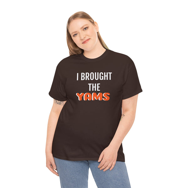 I brought the YAMS shirt--More Colors!