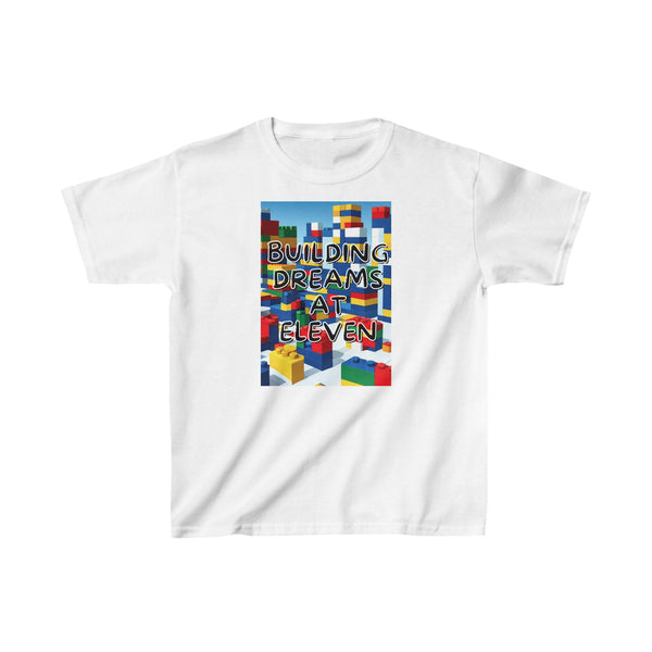 Building Dreams at eleven lego shirt