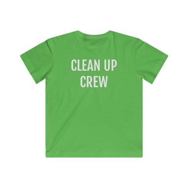 KID'S CLEAN UP CREW TEE---more colors!