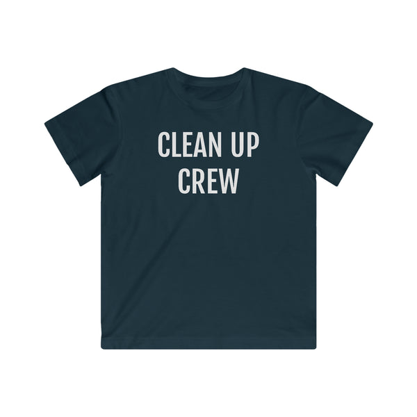KID'S CLEAN UP CREW TEE---more colors!