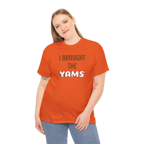 I brought the YAMS shirt--More Colors!
