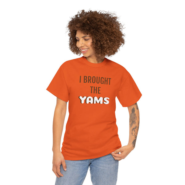 I brought the YAMS shirt--More Colors!