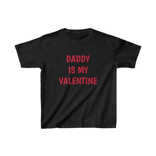 Kids DADDY IS MY VALENTINE TEE!--more colors!