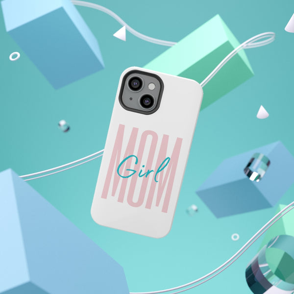 Girl Mom Galaxy 21 and iphone 13 Impact-Resistant Cases